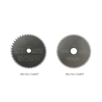 

New 36/24 Teeth TCT Circular Saw Blade Wheel Discs TCT Alloy Woodworking Multifunctional Saw Blade For Wood Metal Cutting 85x15M