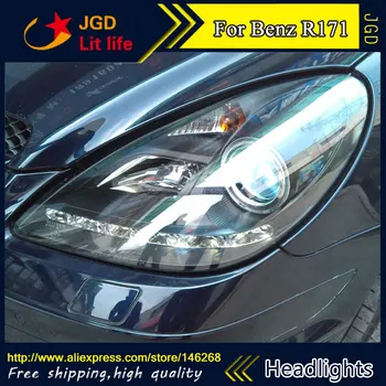 

Car styling LED HID Rio LED Mercedes-Benz R171 headlights Head Lamp case for Mercedes-Benz R171 headlight Bi-Xenon