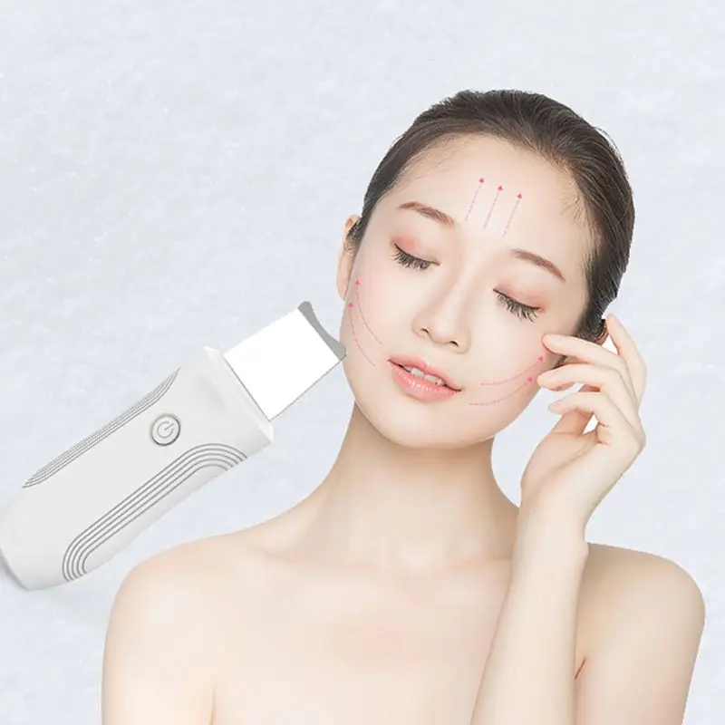 

NEW Facial Skin Scrubber Electric SPA Gentle Blackhead Remover Ultrasonic Face Cleaner