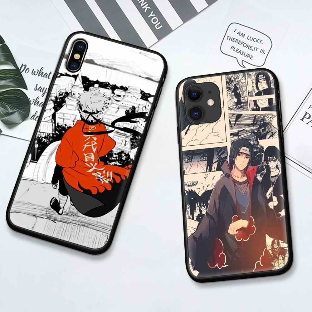 Чехол из ТПУ для iphone xs max аниме Наруто чехол 6 6s 7 8 plus se 2020 x xr 11 pro 5 на заказ |