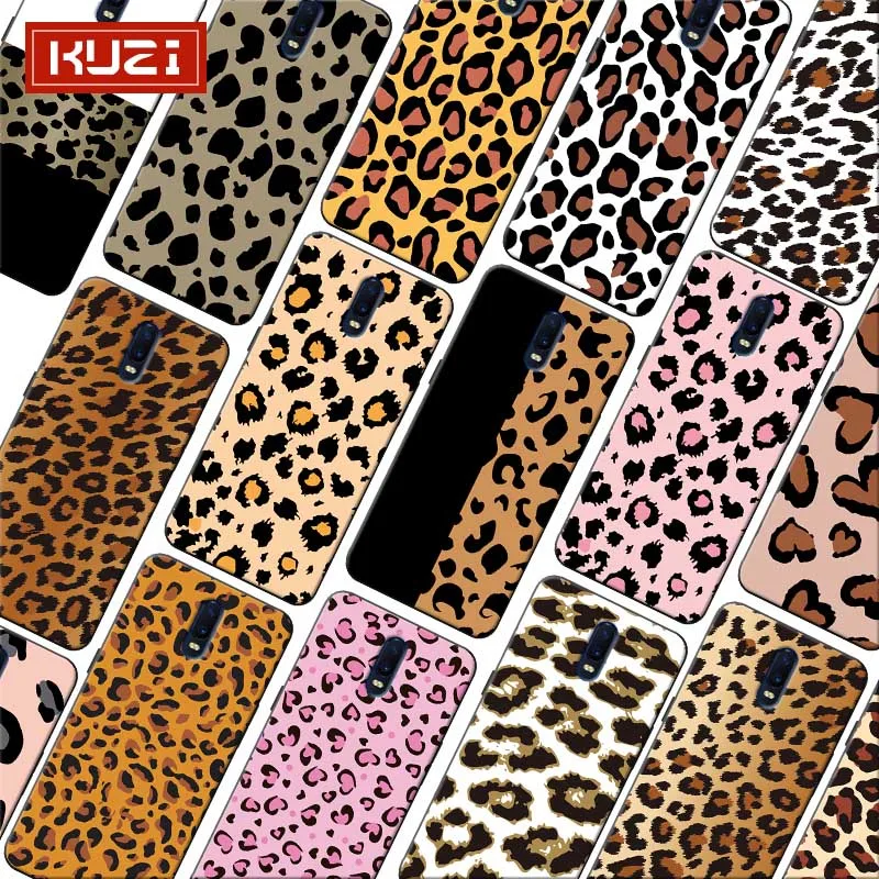 Леопардовый Мягкий силиконовый чехол для телефона oneplus one plus 7 pro 7t 6 6t 5t |