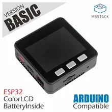 M5stack oferta de estoque oficial! Esp32 kit de desenvolvimento núcleo básico extensível micro controle wi fi ble iot placa protótipo para