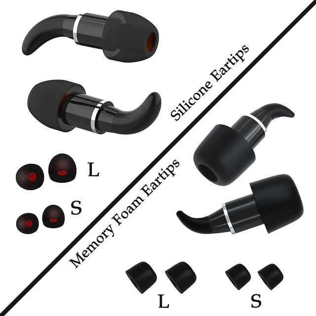 Bouchons d'oreille en Silicone pour sommeil, 2 paires, anti-bruit,  Protection auditive, blocage du son - AliExpress