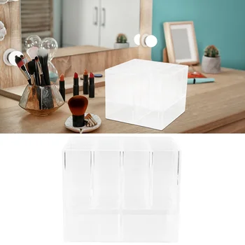 

1Pc Makeup Tools Organizer Multiple Grids Rack Cosmetic Organizer for Home Office Desktop