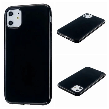 

Crystal Solid Soft TPU Case For New Iphone 11 Pro XR XS MAX X 8 7 6 Glossy Candy Colorful Cover Silicone Fashion Bling 30pcs