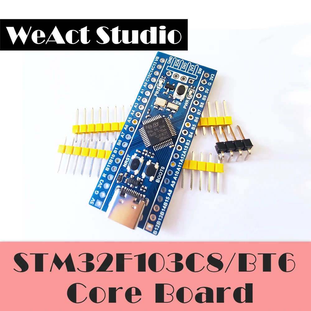 WeAct BlueBill Plus STM32F103C8T6 STM32F103CBT6 STM32F103 плата разработки Arduino|Демонстрационные стенды| |