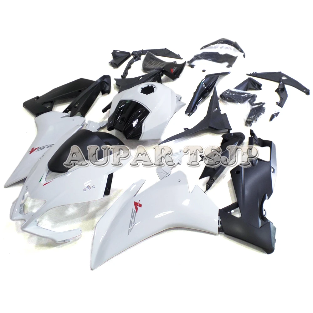 Инъекции Обтекатели для Aprilia RS125 2012 2013 кузов RS4 125 12 13 14 корпусов RS4 50 12 13 14 ABS Пластик белого и черного цвета с хомутом