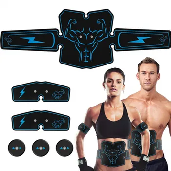 

Electrical Abdomen And Arm Muscle Stimulator Machine Fitness Gym Equipment Abdominal Trainer Body Slimming Fat Burning