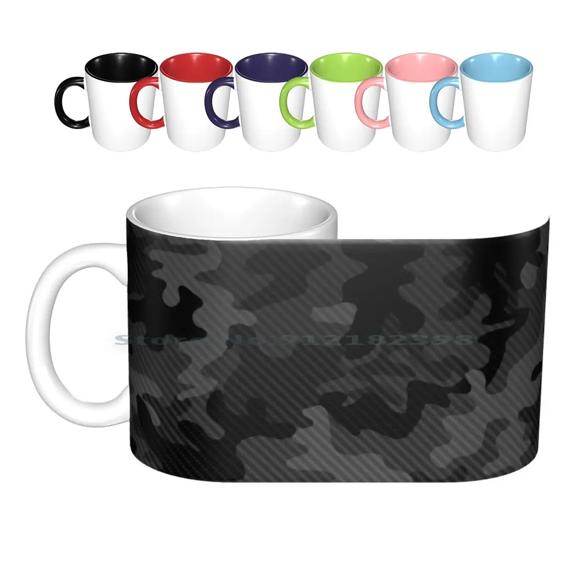 Carbon Camouflage Design 10 Tazze In Ceramica Tazze Da Caffè Tazza Da Tè Al Latte Pablo Escobar Apexi Bisogno Di Velocità Sotterranea Must Wanted