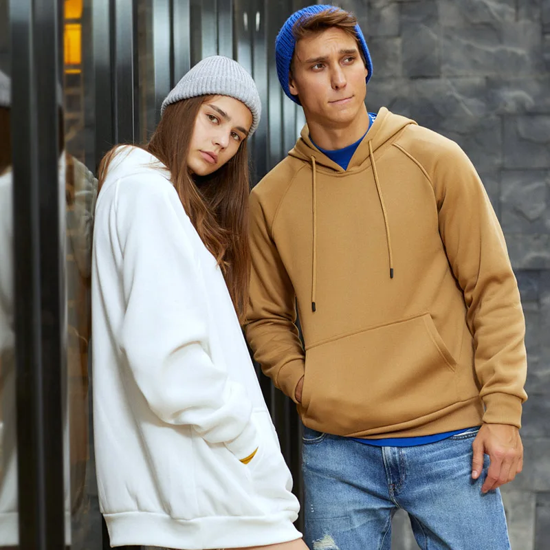 EUSizehoodiemenBrandhiphopfleecehoodystreetwearmenssweatshirtoversizedkanyeWinterkhakiWinterFleecehoodiesmale