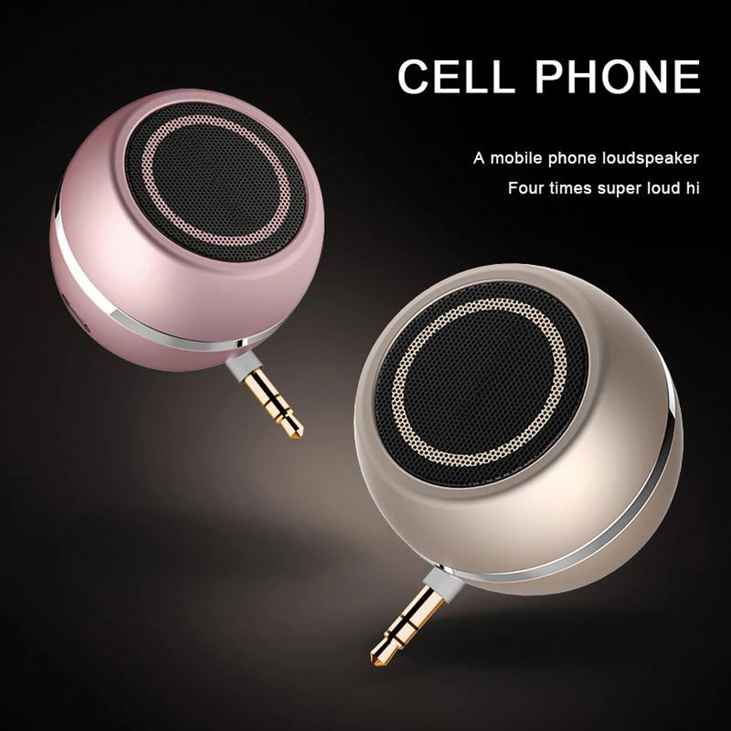2020 Portable Mini Speaker 3W 3.5mm AUX Jack Music Audio Player for Phone Notebook Tablet Fashion ultra small fuselage - 2