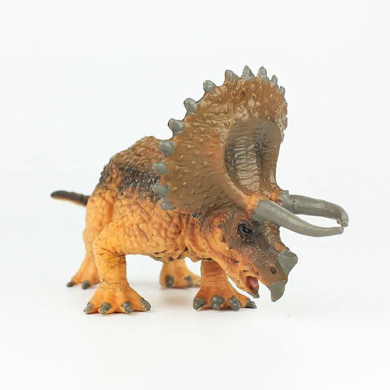 Triceratops Cubs Игрушечная модель динозавра Юрского периода динозавра модель детская игрушка неделя украшения