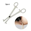 1PC Disposable Sterile Slotted Round Navel Forceps Clamp Triangle Open Plier Ear Nose Piercing Tools Tattoo Piercing Supply ► Photo 2/6