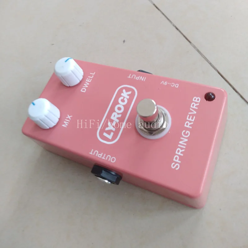 

LY-Rock electric guitar reverberation spring chicken pedal effector Spring Reverb