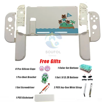 

Cute Housing Shell Case Cover for Nintendo Switch NS Controller JoyCon Replacement Case for Nintendo Switch with Tool Buttons