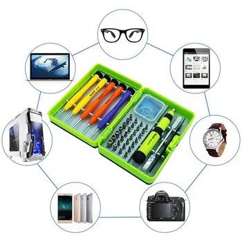 

36 in 1 Chrome Vanadium Steel Ratchet Wrench Multi Function Screwdriver Disassemble Screwdriver Set Durable Repair Tool