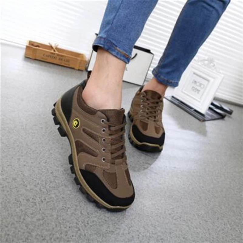 Men Women Shoes Casual Shoes Outdoor Hiking Sneakers Mens Waterproof Travel Shoes Lightweight Wearable Breathable Non-slip Flats