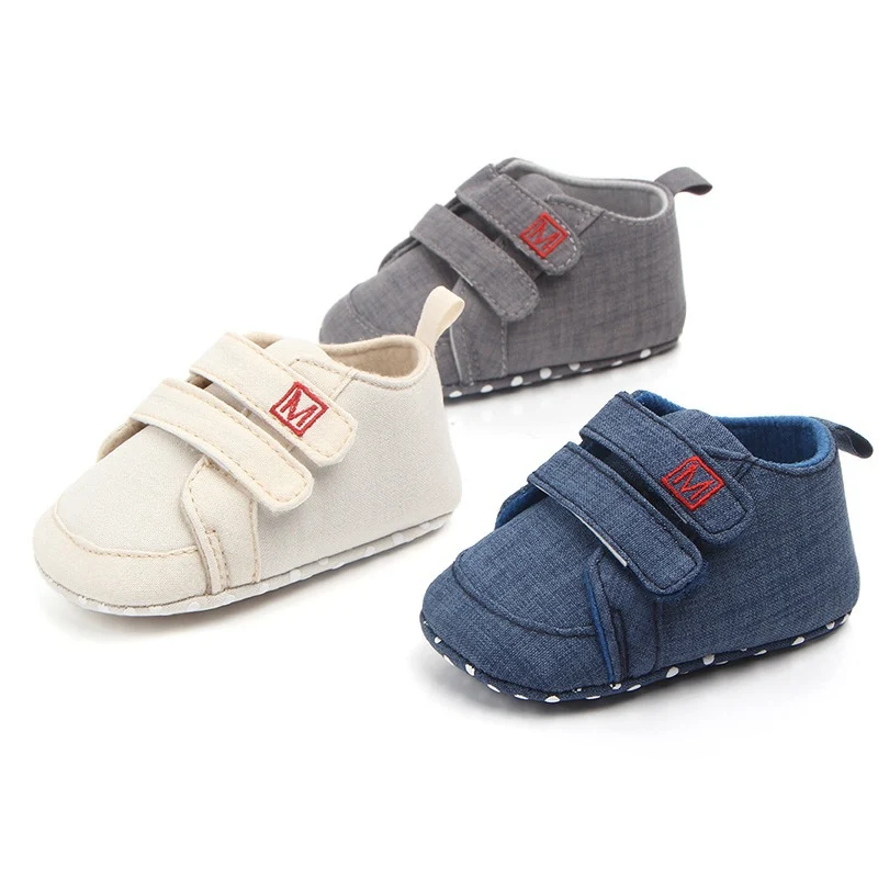  Cute Baby Shoes 0-12M New Spring Baby Boys Girls Breathable Shoes Sneakers Toddler Soft Soled First