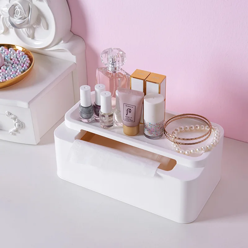 

Rectangular tissue box living room household storage tissue box simple tissue box paper towels kitchen napkins paper holder