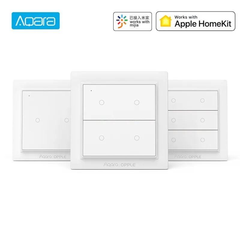 Беспроводной сценический выключатель Aqara Opple умный светильник Zignee 3 0 работает с