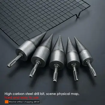 

Metal Mining Tool Spiral Drill Durable Portable Ground Drill Electric Hammer Drill Planting Drilling Practical Garden Gardening