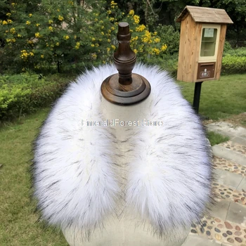 

Faux fox fur collar single buy hat general hair collar 55cm