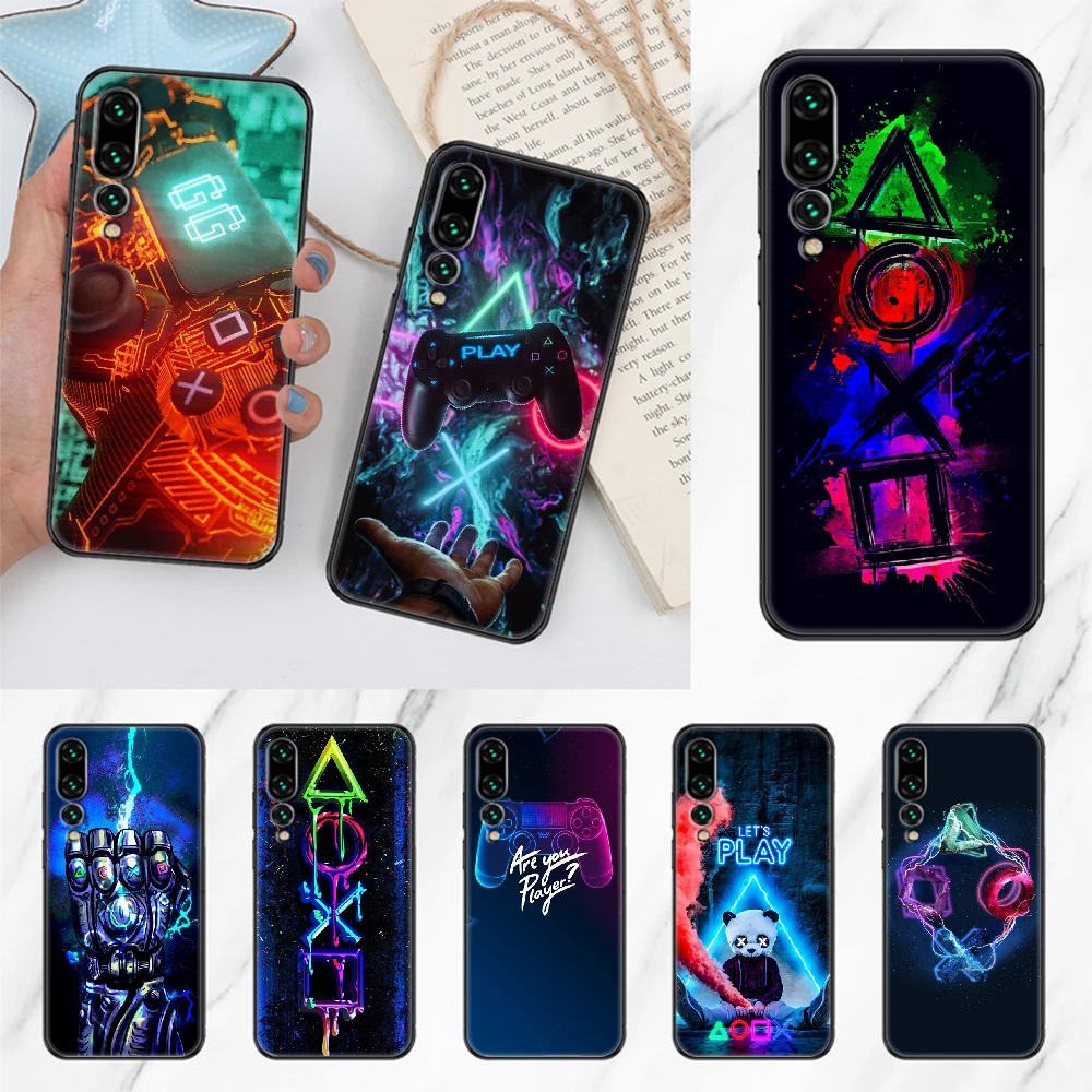 Hot Game Console Ps4 Phone Case For Huawei P Mate P10 P P30 P40 10 Smart Z Pro Lite 19 Black Tpu Cover Fashion Back Phone Case Covers Aliexpress