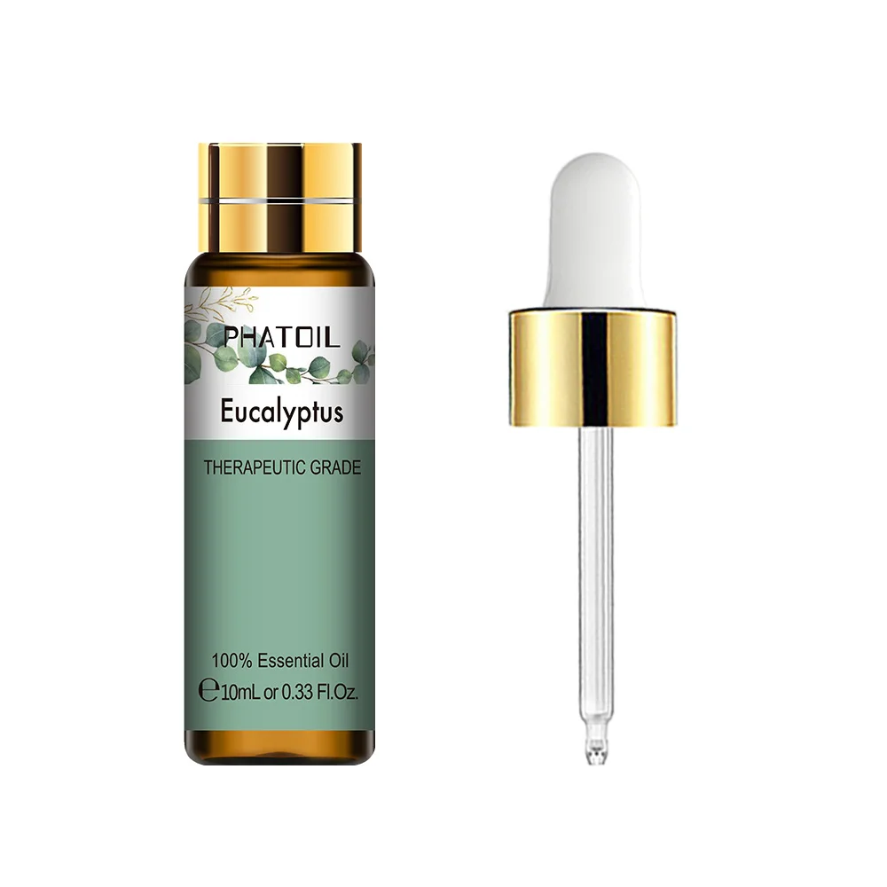 10ml Lavender Eucalyptus Essential Oil Diffuser Pure Natural Essential Oils Rose Jasmine Vanilla Mint Tea Tree Oil Shea Butter-4