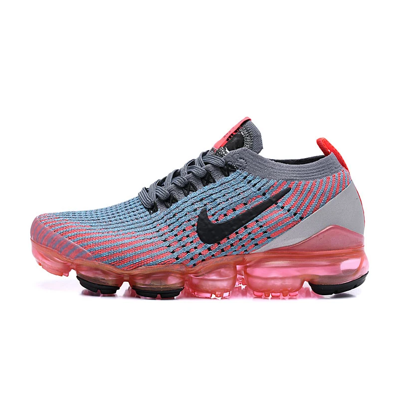 Оригинальные мужские кроссовки Nike AIR VAPORMAX FLYKNIT 3, сетчатые дышащие легкие уличные кроссовки, Новое поступление, AJ6900-100 - Цвет: AJ6900-601