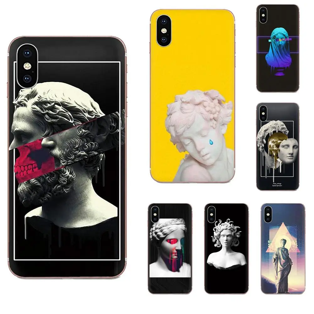 Прекрасный Пластик Дэвид статуя для Huawei Honor 4C 5A 5C 5X6 6A 6X7 7A 7C 7X8 8C 8S 9 10 10i 20 20i Lite рro |