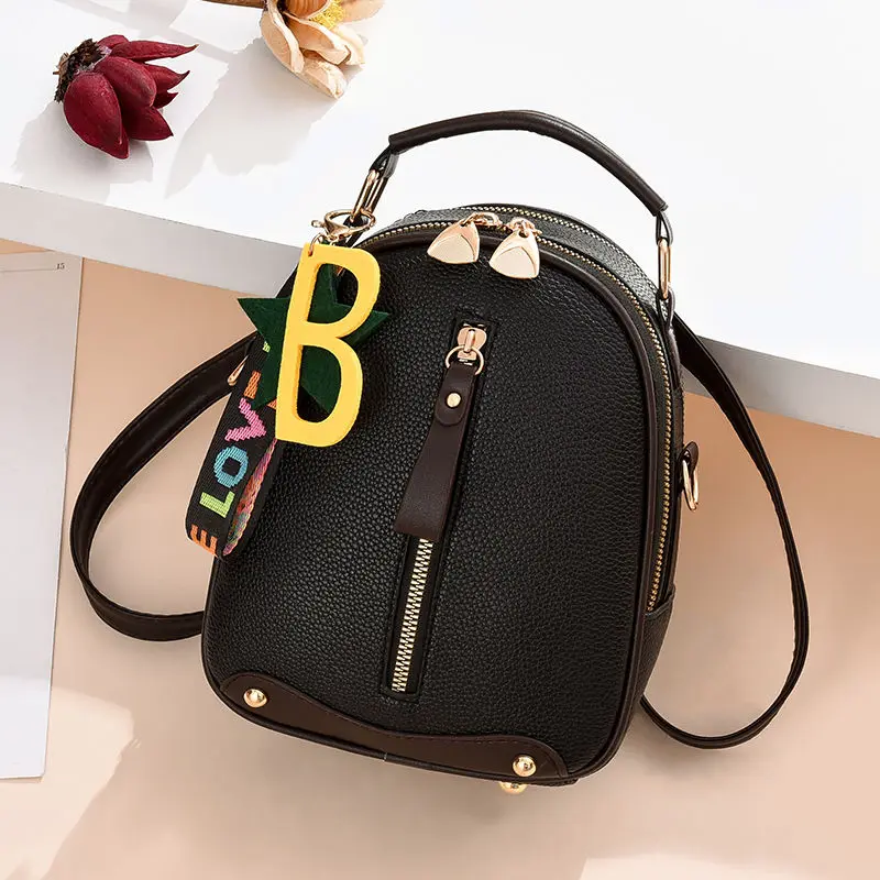 

New Fashion Luxury Handbags 2021 Brand Designer Double Zipper Shoulder Bag Women PU Leather Crossbody Bags Large Capacity Totes