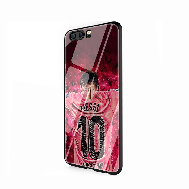 Lionel messi чехол из закаленного стекла для телефона для huawei 8X9 10 Lite P10 20 30 Lite Mate20 pro Lite P Smart - Цвет: G10