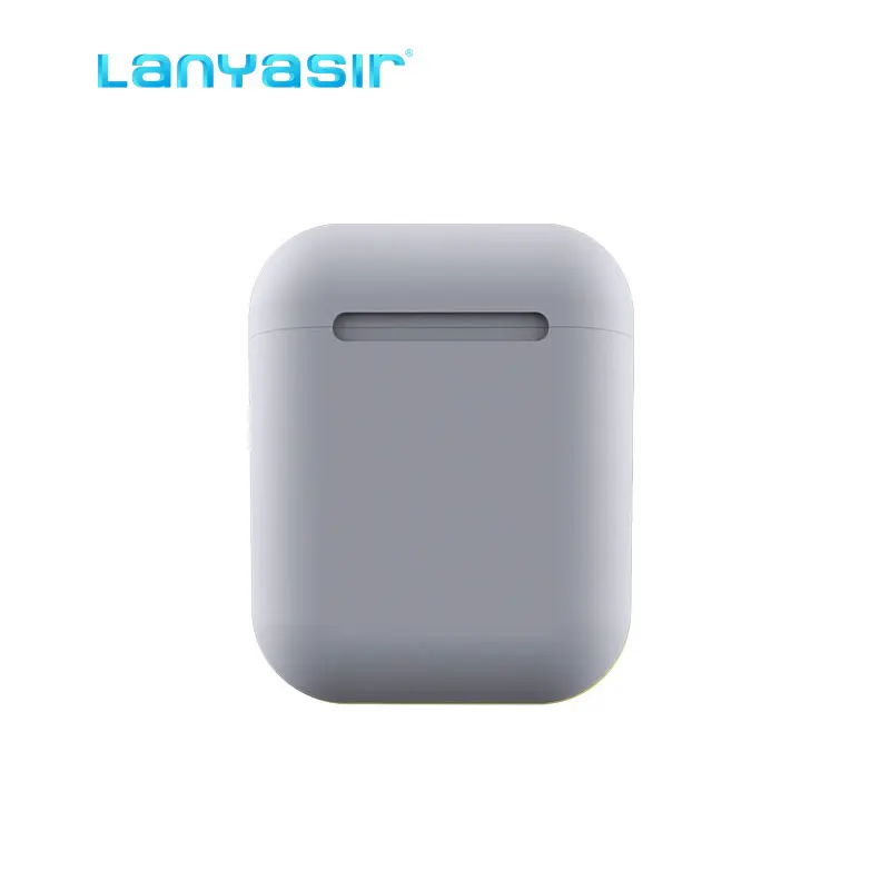 SIP12GY Lanyasir inpods 12 tws i7s tws Беспроводная bluetooth-гарнитура зарядная коробка беспроводные наушники для телефона наушники bluetooth наушники - Цвет: SIP12GY