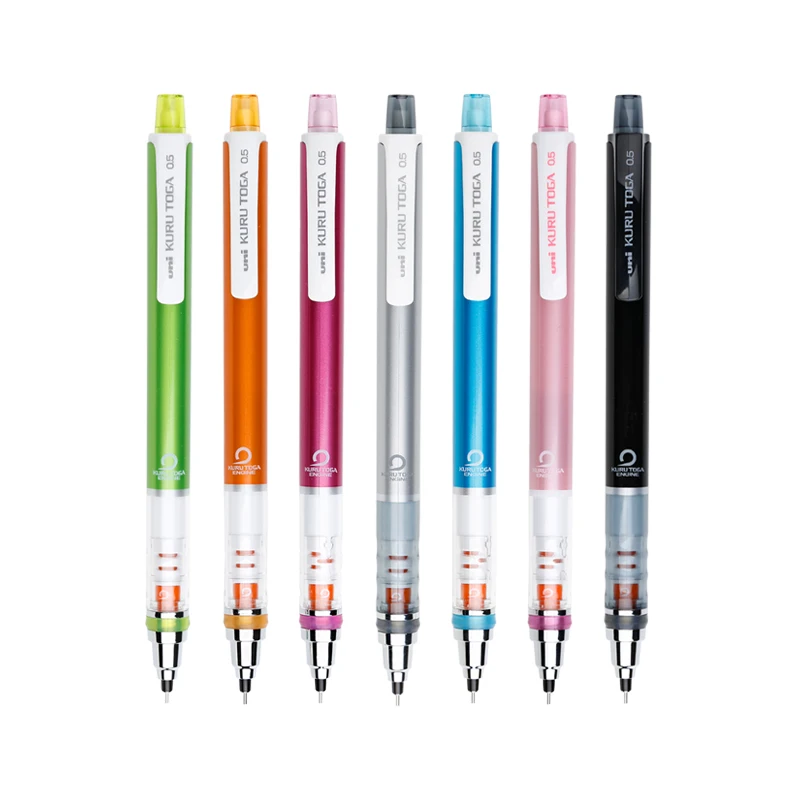 UNI KURU TOGA M5-450 mekanik kurşun kalem 0.5mm otomatik rotasyon İpucu anti-kırık yazma çizim