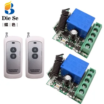 

433MHz Wireless Universal Remote Control DC 12V 1CH rf Relay Receiver and Transmitter for remote switch light/Bulb/LED/Kettle