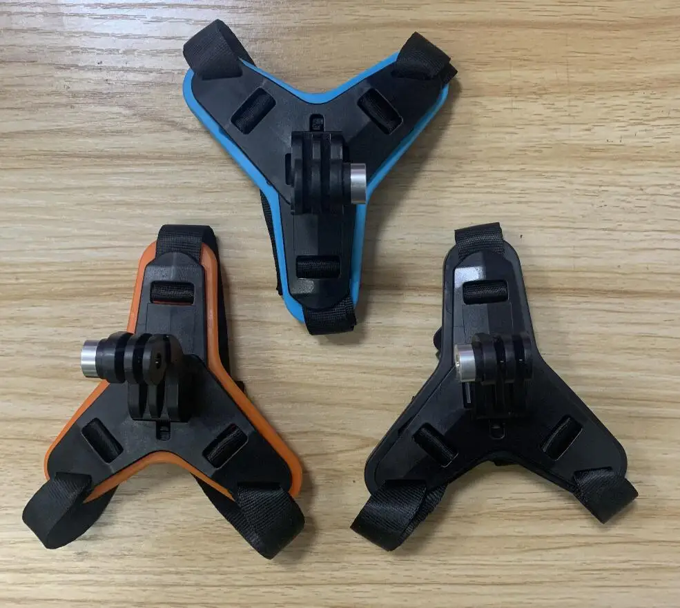 Go pro Accessories Adjustable Motorcycle Helmet Chin Strap Mount Harness Belt for GoPro 10 9 8 7 6 5 4 Sj4000 Sj7 H8 H9 DJI OSMO |
