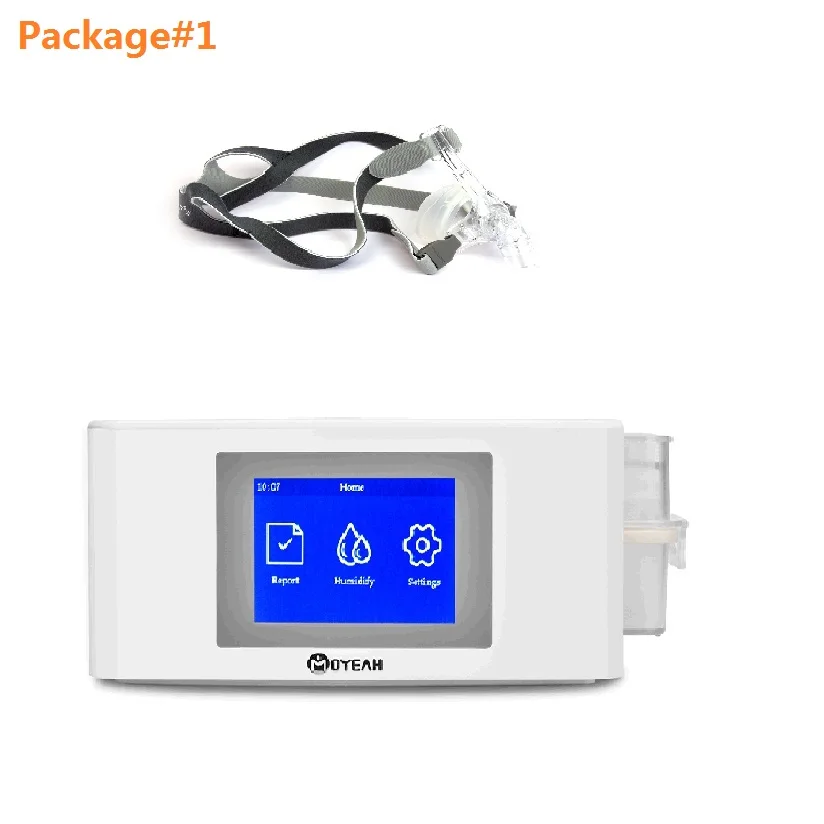 Nasal Mask MOYEAH Мини Путешествия CPAP Машина Портативный Анти Храп Cpap медицинский вентилятор с носовой/полный маска трубка 16 Гб Micro SD карта - Цвет: Nasal Mask
