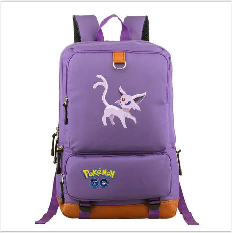 as pictures Mochilas модный рюкзак Pokemon Go, рюкзак для студентов, рюкзак для компьютера, школьные сумки, большая Вместительная дорожная сумка для ноутбука - Цвет: as pictures