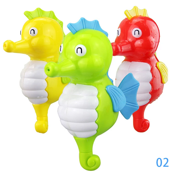 Hippocampus 1 шт. креативные Детские заводные игрушки милые детские игрушки для купания - Цвет: Hippocampus
