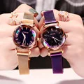 Женские часы Топ бренд класса люкс Нержавеющая сталь сетка кварцевые наручные часы модные женские часы Montre Femme