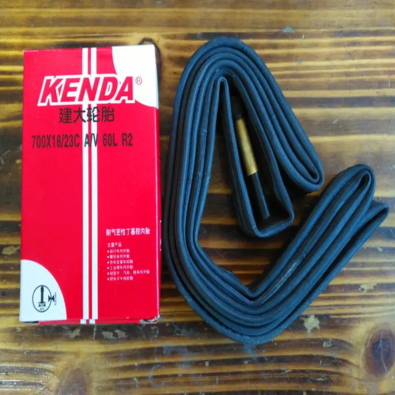 700X18-23 AV60L Kenda велосипед внутренняя Резина 700X18/23C Дорожный велосипед Внутренняя резиновая камеры для шин велосипед запчасти 1 шт - Цвет: 700X18-23 AV60L