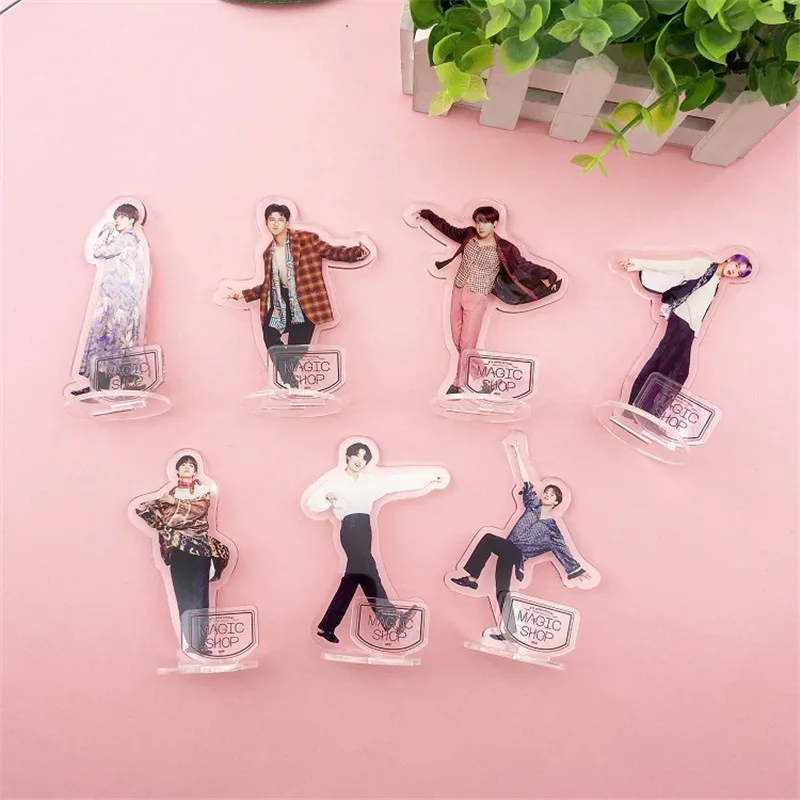 KPOP Bangtan Boys Magic Shop двухсторонняя подставка фигурная доска настольная декоративная карта душа Persona JUNG KOOK JIMIN JIN SUGA J-HOPE