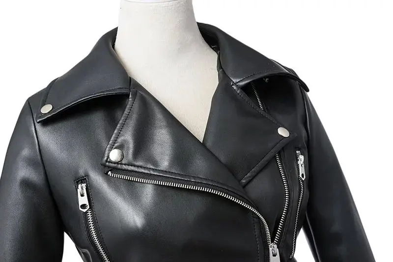 Amazon Veste Cuire Femme 2019 Veste Motard Veste Moto Femme Amazon