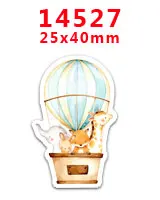 PR-14527 Принадлежности для рукоделия с изображением героев мультфильмов плоские с обратной стороны плоские смолы 30 штук. PR-4045-14634 - Цвет: PR-14527
