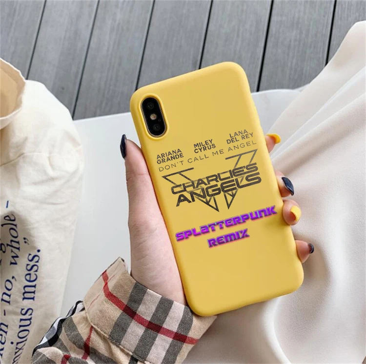 HHSR-23964 Ариана Гранде Don't Call Me Ангел Цветной Мягкий силиконовый чехол для iPhone 6/6s, i11 pro7/8, 7 Plus/8 Plus, X, K, XS, XR, XSMax - Цвет: HHSR-23964