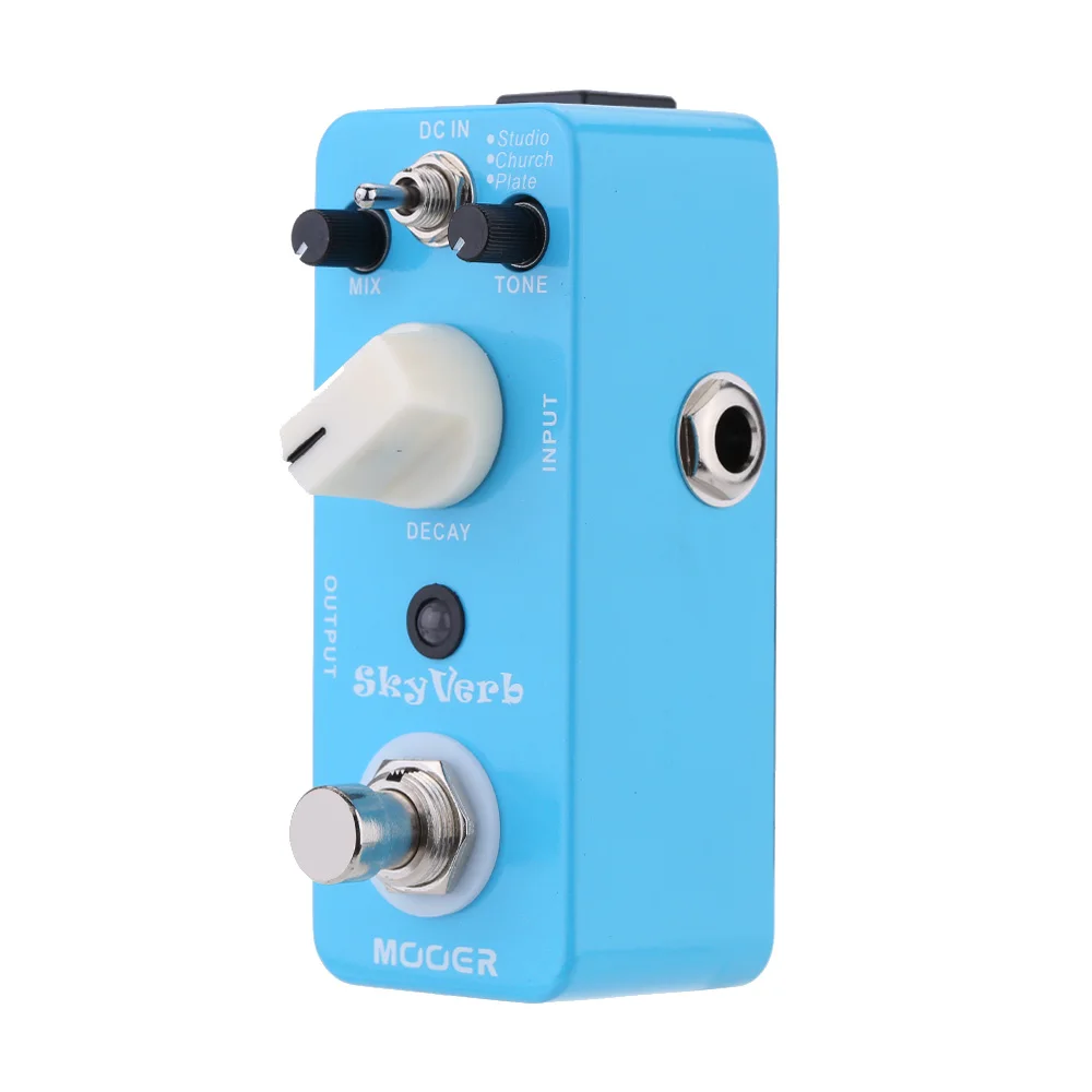 Mooer Sky глагол цифровая педаль эффектов реверберации с 3 режимами