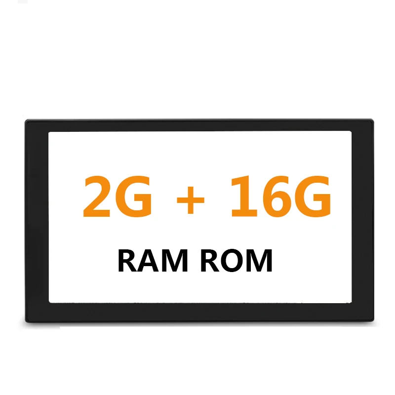 2din Android 216 AM/FM 7 дюймов 2Din Автомагнитола Android 9,1 2 Din Gps Авторадио Мультимедиа двойной 2 Din поддержка Obd2 Dab+ tv Wifi TMPS USB - Цвет: 2din Android 216