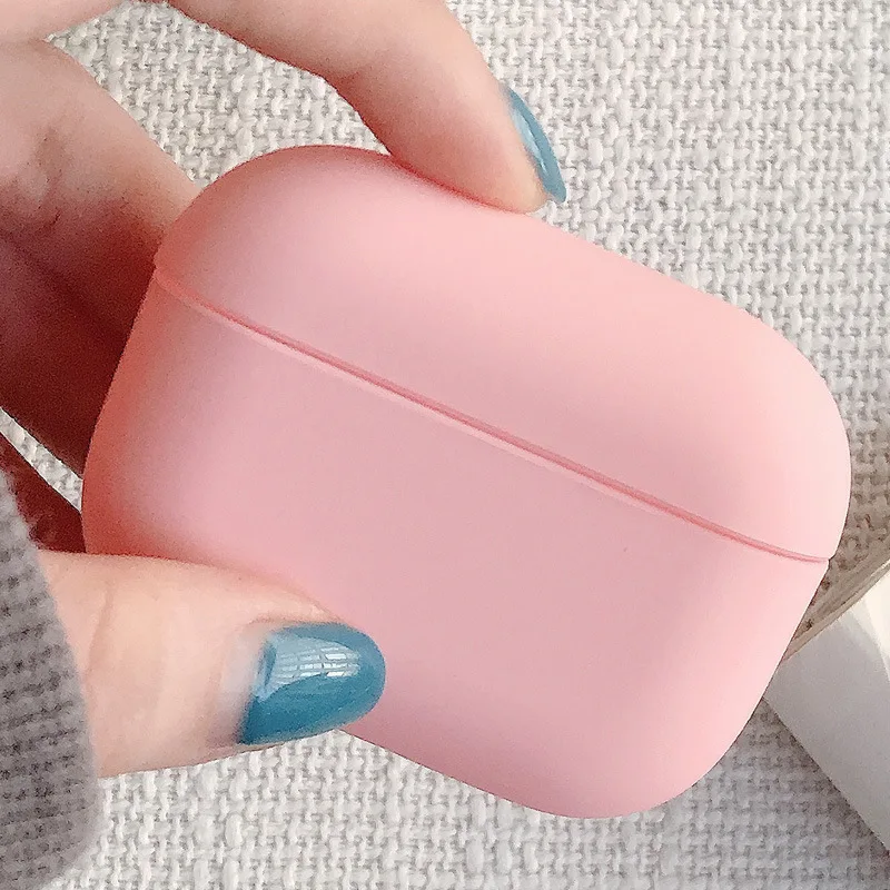 Pink for pro Для Apple Airpods Pro беспроводной Bluetooth чехол для наушников Красочные конфеты для Apple AirPods 1 2 шт. жесткий милый чехол Чехол Коробка Чехол - Цвет: Pink for pro