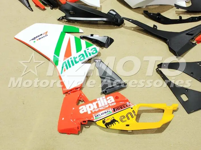 Полный набор обтекателей для Aprilia RS4 50 125 2012-2013- ABS пластиковые комплекты обтекателей мотоциклов номер 3