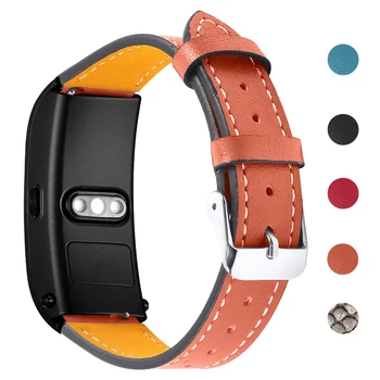 

SOONHUA Watch Band Cowhide Leather Bands Replacement Watch Straps For Huawei B5 Smart Watch